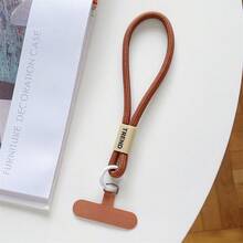 1pc Short Phone Lanyard Wrist Strap, Universal For Phone Case, Key Chain, U Disk, Camera Accessory - Multicolor - View 12