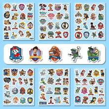 Paw Patrol Paw Patrol: 100 Pieces/Set Paw Patrol Anime Large-Size Stickers - Cool Classic Toy Stickers For Skateboards, Refrigerators, Guitars, Laptops, Motorcycles And Travel Wall Decor Room Decor Wall Stickers Wall Sticker Home Decor