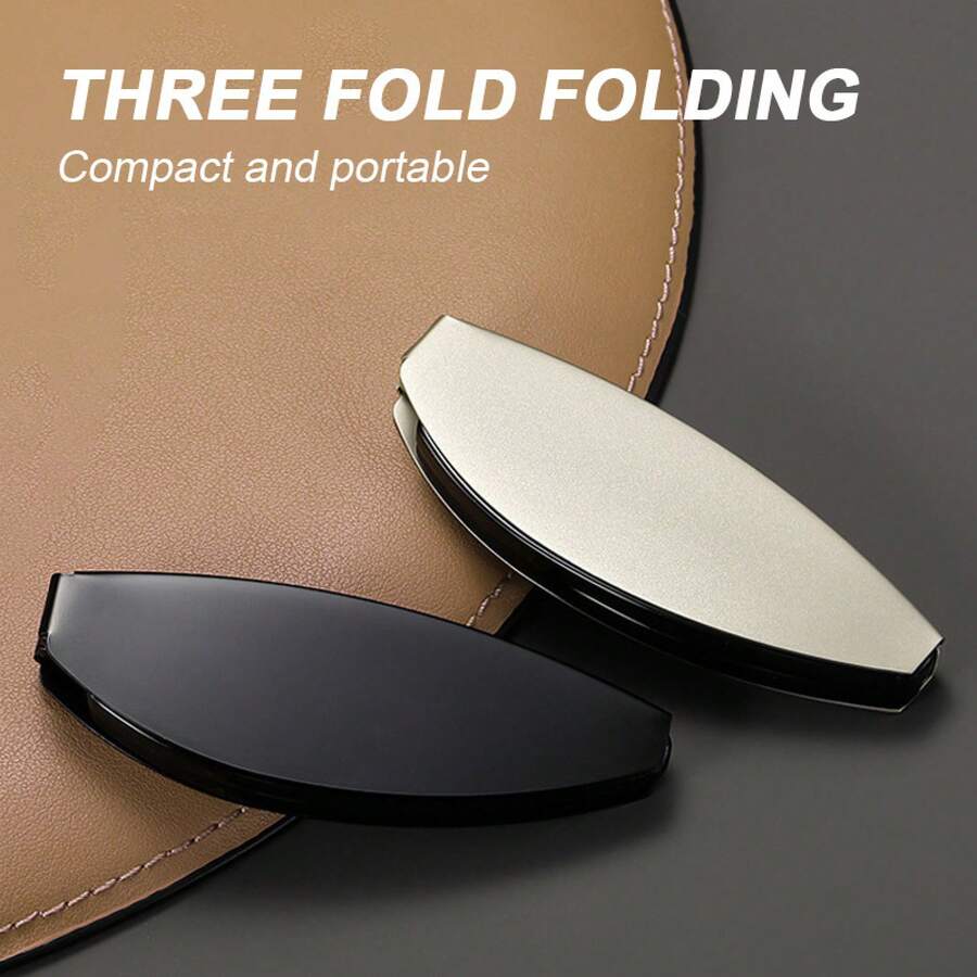 Portable Folding Reading Glasses With Blue Light Blocking Lenses - Durable Metal Frame, Lightweight And Compact Design, Includes Storage Case - Unisex, Suitable For Reading, Computer, Mobile Phone - Ideal Gift For Men And Women, Computer Glasses, Fashion Glasses, High-Quality Lenses, Vision Correction, Office Workers, Screen Time Protection, Fashion Frame, Sturdy Structure, Digital Device Users - Black - View 1