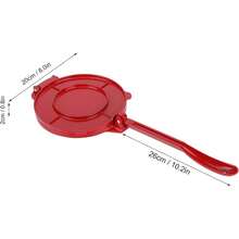 Prensa de Masa para Hacer Tortillas, Prensa de Tortilla Plegable de 8 Pulgadas, Prensa de Tortilla de maíz de aleación de Aluminio, Comedor para Cocina casera - 1 - Ver 7