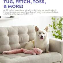 Outward Hound Scruffles Moose Plush Squeaky Dog Toy, Large