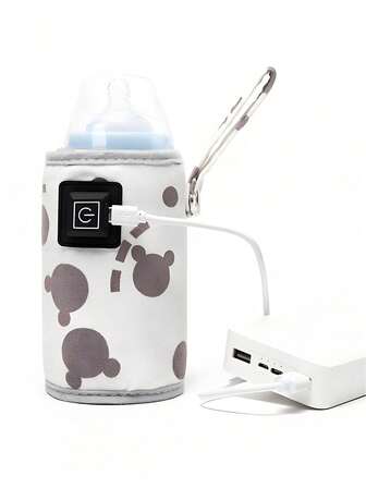 1. 婴儿便携式数字显示奶瓶保温套，方便妈妈控制母乳喂养的温度。保持奶水温度，防止宝宝喝到过热或过冷的饮品，让宝宝喝得舒适。