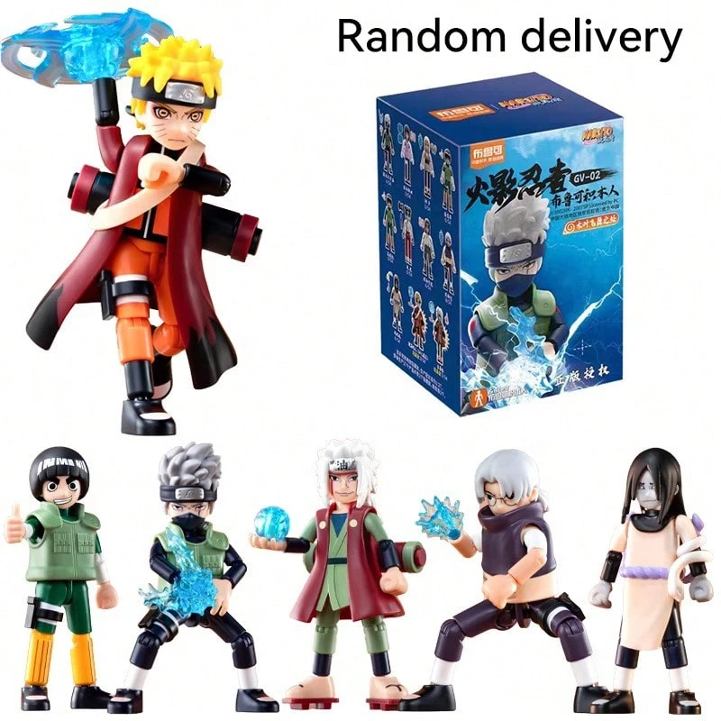 BLOKEES Naruto Brick Figure Series 2 (1 Piece), Model Set For Ages 10+ | Collectible Action Figure Building Set | Toy Gift For Adults