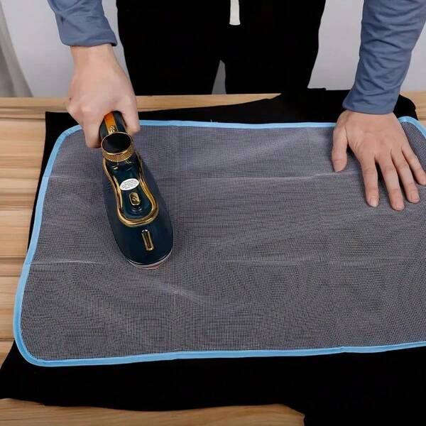 3pcHeat Resistant Ironing Pad - Protective Insulated Mat For Ironing, Prevents Burning Issues, Easy To Clean, Fits Most Standardrons, Essential Home Supply, For Delicate Fabrics Protection|Transparent Mesh Design