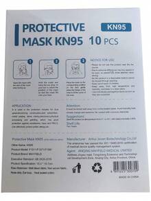 mascarilla KN95 Mayfield Presentación en caja sellada de  10 unidades. - Blanco - Ver 5