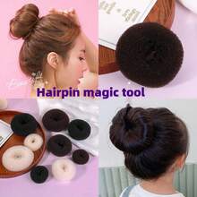1/3pcs (8cm Diameter) Donut Hair Bun Maker, Versatile Bun Shaper Tool ,Hair Styling Kit ,Hair Tool Kit