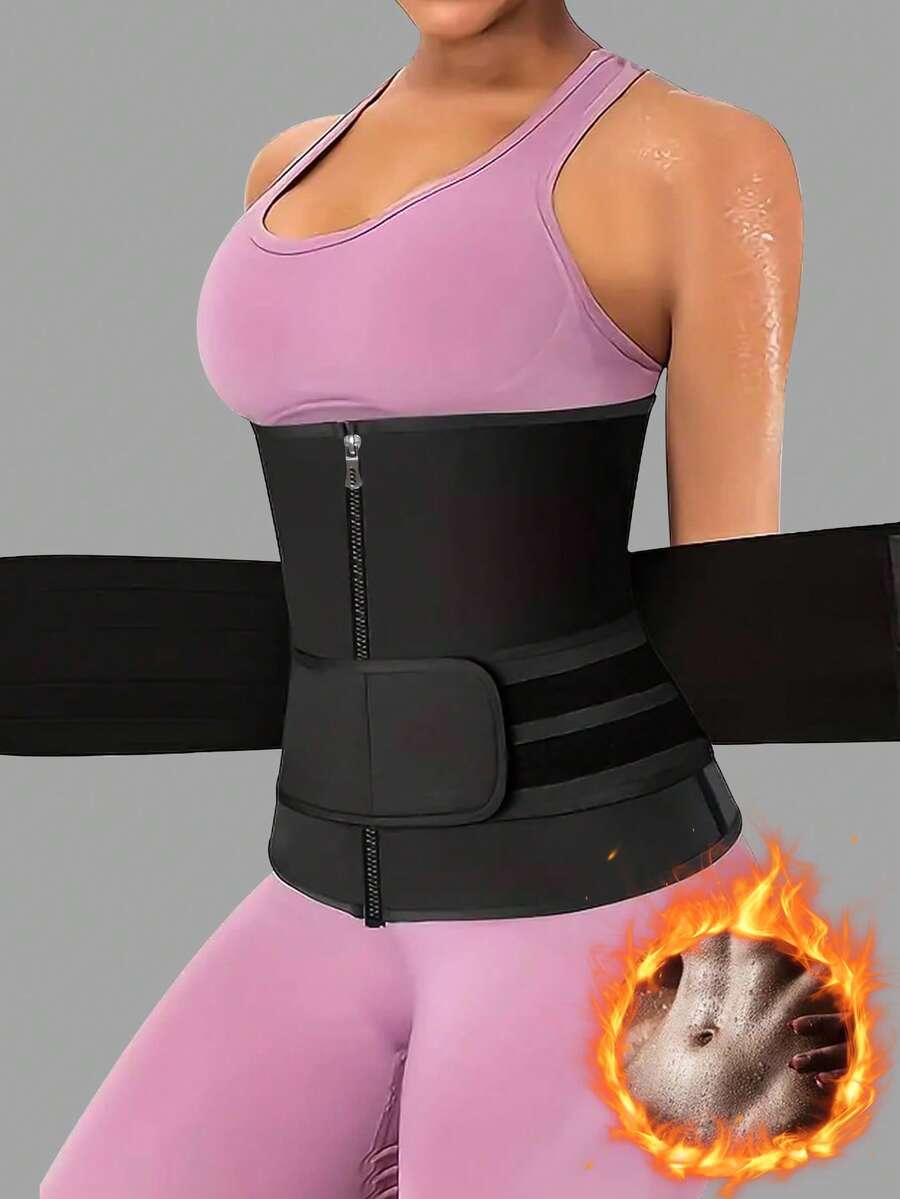 حزام تدريب الخصر للنساء قطعة واحدة، شكل الخصر، حزام التعرق الساخن، حزام تدريب اللياقة البدنية، مشكل الخصر، حزام تدريب الخصر