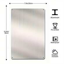 Personalizowane metalowe logo świąteczne z dowolną nazwą, uniwersalna świąteczna dekoracja aluminiowa, 20,32 x 30,48 - retro dekoracja ścienna z Mikołajem, odpowiednia do domu, kawiarni i sklepu. - Wielokolorowe - Zobacz 13