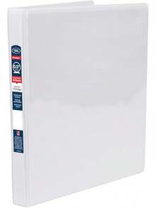 Jones Carpeta Arillo tipo O de 1, para 220 Hojas, Tamaño Carta, color Blanco.P7147 traducido al español: P7147 - Blanco - Ver 7