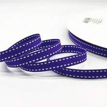 5 thước Anh ruy băng Grosgrain có dây thép 10mm dùng để trang trí đám cưới, Giáng sinh, làm nơ ruy băng thủ công, gói quà. - Chọn màu - Xem 20