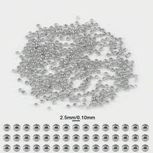 200pcs Zinc Alloy Crimp Beads - DIY Jewelry Making Stopper Beads Set