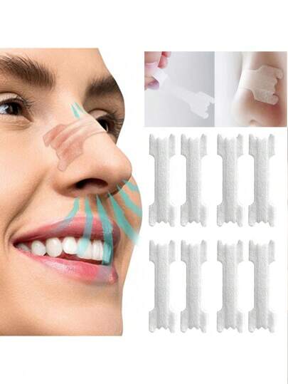 50/40/20/2 PCS Snoring Nose Patch, Nose Patch For Calming Sleep Breathing Or Exercise, Nose Patch, Snoring Nose Patch, Breathing Nose Patch,