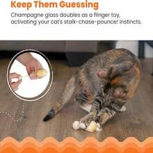 Catstages Hide &Amp; Seek Fish Bowl Interactive Cat Toy With Two Catnip Blend Toys, Blue - MàuG - Xem 2