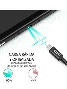 Cargador Compatible Con Switch Lite Y Tabletas - Negro - Ver 5