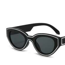 1 Pair Women's Cat Eye Y2K Runway Street Style Outdoor Sports Fashion Glasses