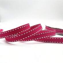 5 thước Anh ruy băng Grosgrain có dây thép 10mm dùng để trang trí đám cưới, Giáng sinh, làm nơ ruy băng thủ công, gói quà. - Chọn màu - Xem 23