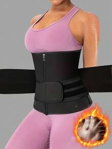 حزام تدريب الخصر للنساء قطعة واحدة، شكل الخصر، حزام التعرق الساخن، حزام تدريب اللياقة البدنية، مشكل الخصر، حزام تدريب الخصر