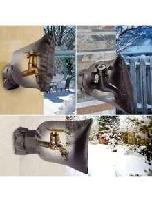 1/2/4 pièces Housse de protection pour robinet de jardin extérieur, veste isolante anti-gel pour robinet extérieur