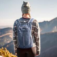 - Mochila de senderismo de 10 litros, mochila ligera y plegable - Azul Oscuro - Ver 7