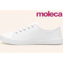 Moleca Original Street Basic Casual White Sneakers - 白色 - 查看 3