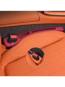 40cm/15.7inch Soft Gel Car Seat Gap Filler - Large Size Soft Gel Car Seat Side Organizer, Fits Tightly To Seat And Armrest, Can Store Phone And Other Items