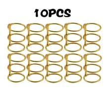 2pcs Metal Loose Leaf Book Binder Rings, Calendar Circle For Notebook Album Scrapbook Clips, Cute Accessories,Back To School,School Supplies