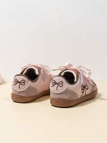 Kids' Casual Shoes, New 2025 Autumn Model, Girls & Boys Sports Shoes, Minimalist Soft Bottom, Super Soft (Kindly Select According To Actual Foot Length) - Pink - View 2