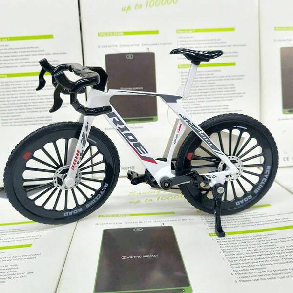 Miniatura Bicicleta Bike RIDE Em Metal Escala 1:10 Várias Cores