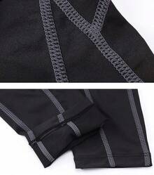 TendenciaPantalones de compresión para Hombre, Leggings Deportivos de Entrenamiento Bolsillo/sin BolsilloCalidad premium - Negro - Ver 4