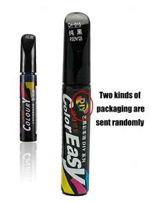 1pc-General Car Scratch Repair Pen, Repair Car Paint Easily And Quickly, Car Touch-Up Paint Black And White Scratch Repair Car,Car Accessories - Multicolor - View 11
