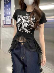 Women Tops - Black - View 6