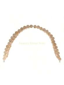 Đồ chơi bằng gỗ chủ đề bãi biển dành cho chuột hamster - Cầu thang lượn sóng và thang leo mềm mại, thích hợp cho thú cưng nhỏ, cầu và hàng rào bằng gỗ tự nhiên, có thể dùng để trang trí lồng (Làm thủ công từ gỗ tự nhiên) - Màu be - Xem 12