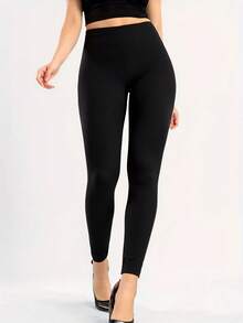 3 Packs Women Athletic Leggings, Solid Color High Elasticity Workout Tights For Running, Gym, Yoga, Outdoor Activities, Spring/Summer