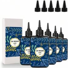 UV Resin, Super Transparent, High Hardness, Low Odor, Pre-Mixed, Fast Curing, Suitable For Jewelry Making, DIY Crafts Decoration, And Coatings. - UV Resin - View 1