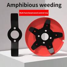 Dual-Mode Weeding Disc For Wet And Dry Fields | Terraced Rice Seedling Protection Tool (Stone-Proof Titanium Steel Blade) | 360° Anti-Entanglement Agricultural System | Quick-Release Brush Cutter Accessories | No-Damage Cutting Kit