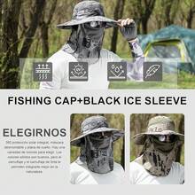 Sombrero Plegable para el Sol UPF 50+ Impermeable y Transpirable - A - Ver 9