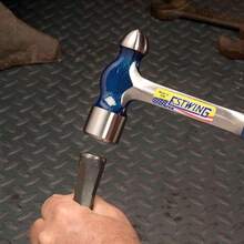 ESTWING Ball Peen Hammer - 8 Oz Metalworking Tool With Forged Steel Construction - E3-8BP, Blue - ColorB - 查看 6