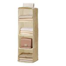 1pc Black Storage Hanging Bag, Clothes & Underwear Organizer Bag, Vertical Wardrobe Storage Bag, Durable & Washable, Dust & Moisture Proof 138 Garment Bag Storage Bags Storage For Clothes Clothes Organizer Clothes Storage Clothes Bag Packing Cubes Travel Essentials Travel Organizer - Beige - View 9