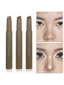 SHAQINUO 1 件装修容棒 - 3D 鼻影 V 脸化妆工具，适合女性，自然妆效，增强遮瑕力，适合所有浅米色类型，增强美感，时尚设计，耐用结构 - 彩色 - 查看 7