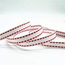 5 thước Anh ruy băng Grosgrain có dây thép 10mm dùng để trang trí đám cưới, Giáng sinh, làm nơ ruy băng thủ công, gói quà. - Chọn màu - Xem 21