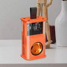 Transparent Mini Bluetooth Speaker 5W With Compact And Colorful Design - Orange - View 5