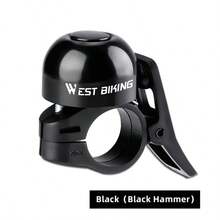 WEST BIKING Ultra-Loud Bicycle Bell - Folding Mountain Bike Bell For Road/City Bicycle | Cycling Accessories