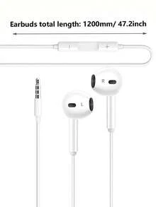 Wired Lightning Earphones With Remote Control For IPhone Pro/14 Pro Max/13/12/11/X/8/7/XR XS X 8 7 6 Plus, Earbuds With Music & Call Control