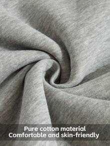 Sweat-shirt col rond, T-shirt à manches longues, tenue de rentrée scolaire pour étudiants, tenue de remise des diplômes, uniforme pour enseignantes, tenue de groupe, tenue de sport de plein air, course, survêtement unisexe assorti pour couple, cadeau d'anniversaire, Halloween, Noël, pull, lavage en machine, imprimé nœud papillon de chat de dessin animé, gris clair unicolore - Gris pâle - Voir 7