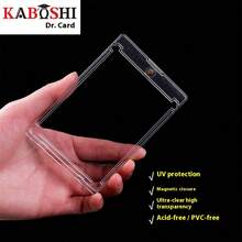 (1/3/6/10 Packs) Ultra-Thin Magnetic Card Holder For Baseball & Trading Cards - Hard Plastic 35pt Protector Case - Perfect Slim Holiday Gift For Christmas & Halloween, Stitch Toys, Travel Toys, Classroom Fidget Toys, Mini Stuff, Bath Toys, Christmas Stationery, Stress Ball, Birthday Gift, Christmas Gift, Halloween Gift, Christmas Eve Gift, Perfect Gift, Gift, Toys, Games - Clear - View 6