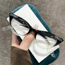 Ultra-Light HD Presbyopia Glasses For Women And Men - Fashionable Glitter Cat Eye Design, Comfortable And Lightweight, Durable Polycarbonate Frame, Suitable For Reading And Computer Use, Reading Accessories, Fashionable Glasses, HD Lenses - Green - View 4