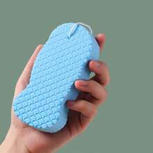 3D Embossed Loofah Bath Sponge, Exfoliating Scrub Towel, Double-Sided Back Scrubber