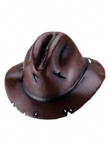 Halloween Mask Latex Headgear Freddy's Same-Style Mask Gloves Hat Bar Dance Party COS Role-Playing - Multicolor - View 7