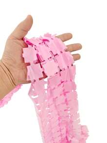 2 pièces Rideau de perles carré, décoration de fête, fournitures de fond pour anniversaire et mariage