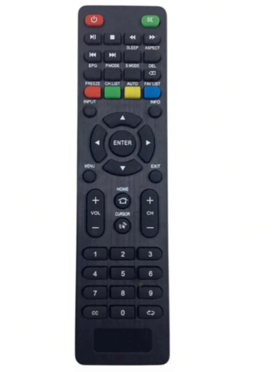 Universal Replacement TV Remote Control – Practical, Compatible, And Easy To Use ATV-113 - Black - View 1